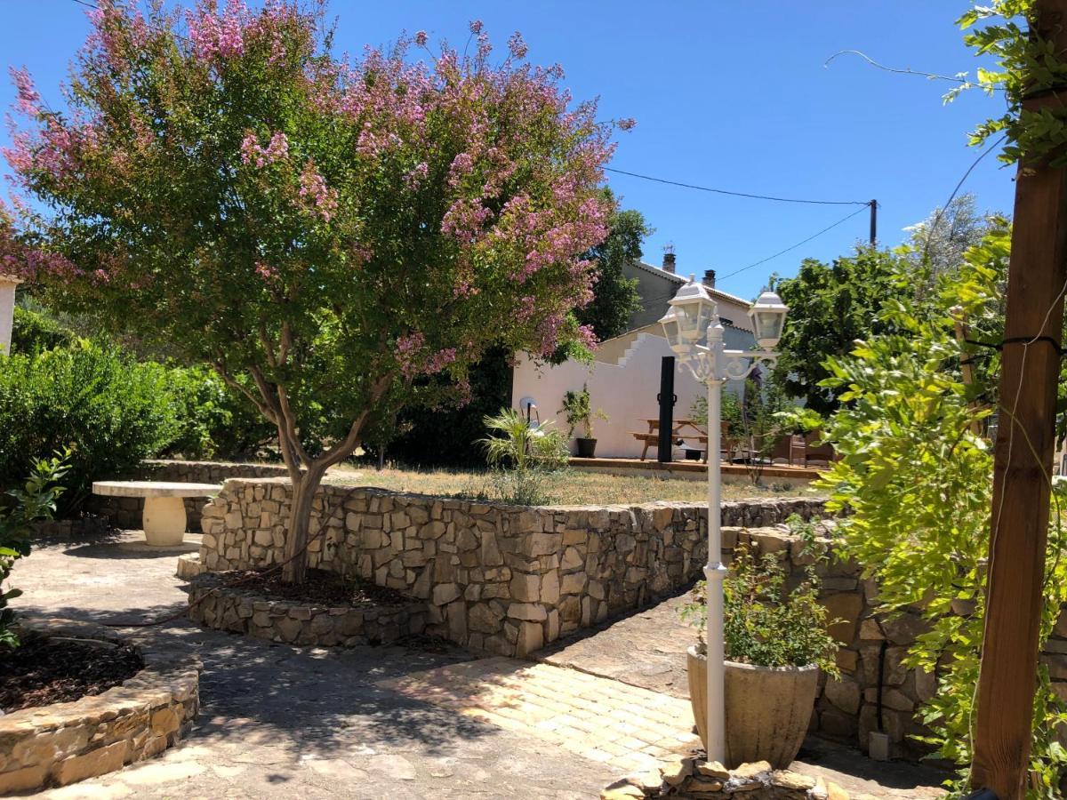 Gite Climatise Avec Piscine Sur Les Hauteurs De Bollene Bollène Exterior foto