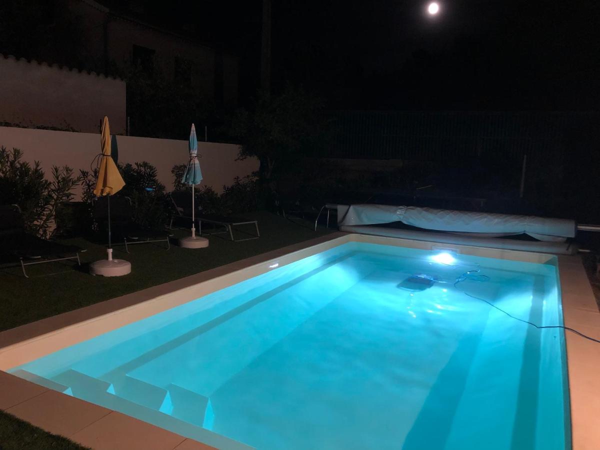 Gite Climatise Avec Piscine Sur Les Hauteurs De Bollene Bollène Exterior foto